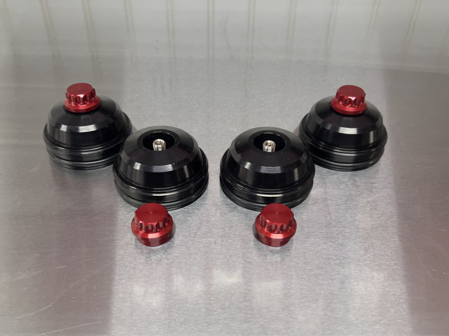 Shock Reservoir Nitrogen Caps - Fox 2.5